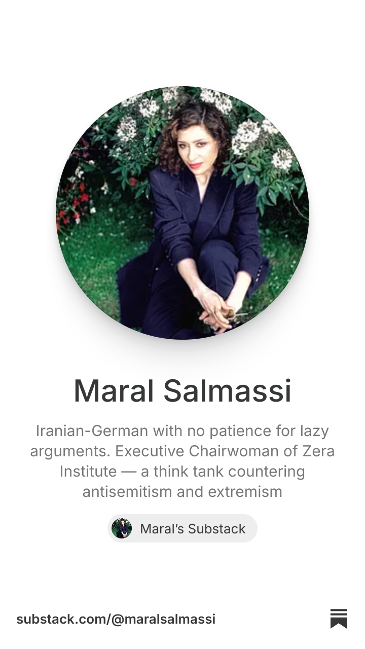 Maral Salmassi | Substack