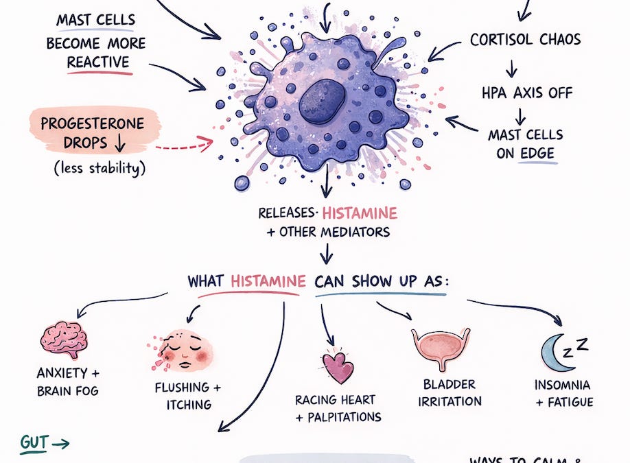 Why Histamine Goes Off the Rails in Perimenopause
