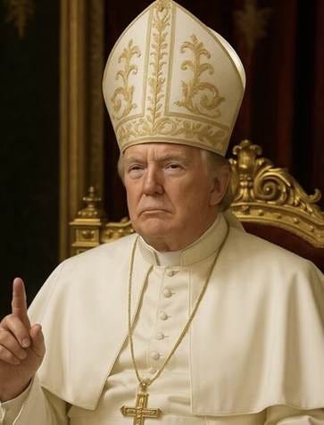 A person in a white robe and hat