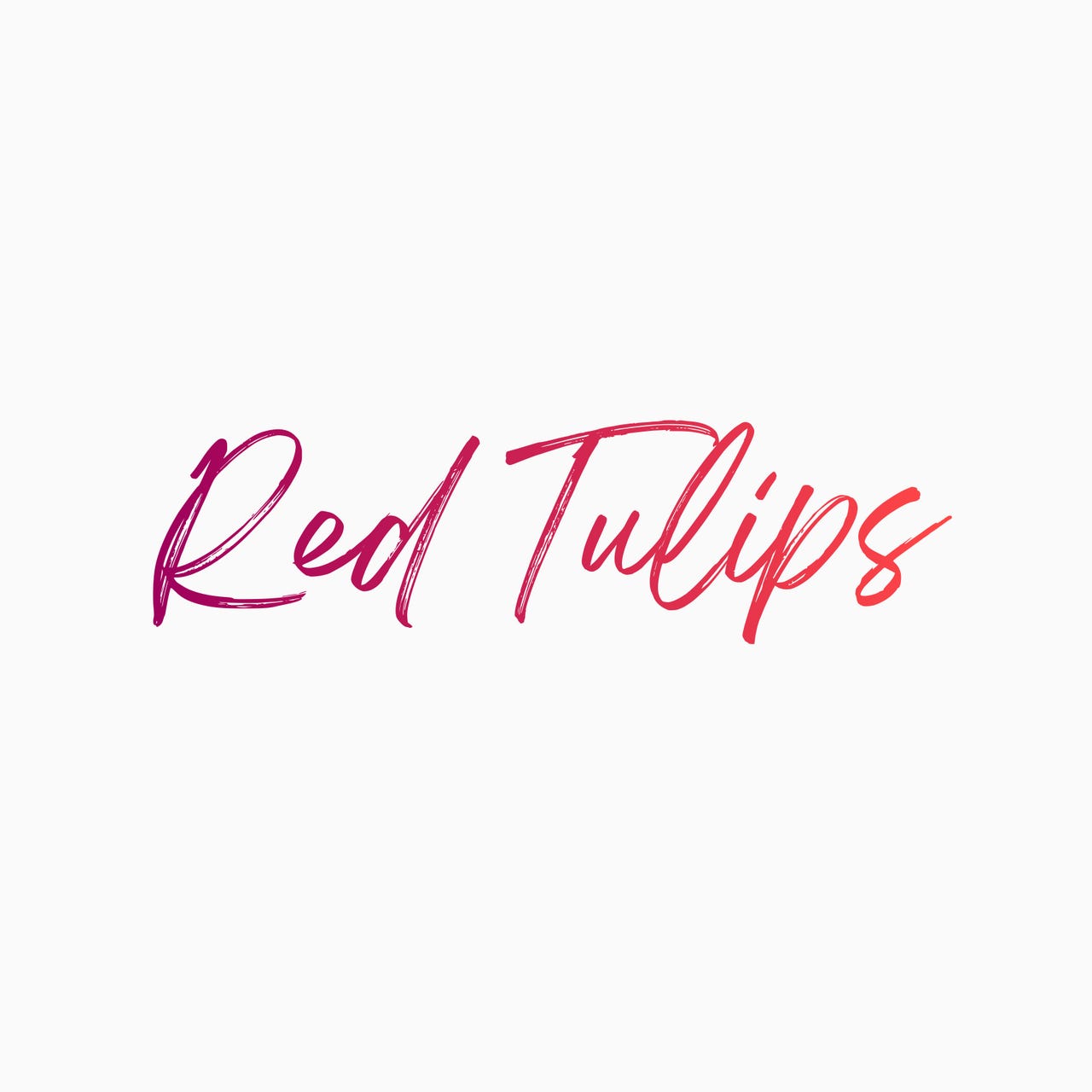 \ud83c\udf37Red Tulips