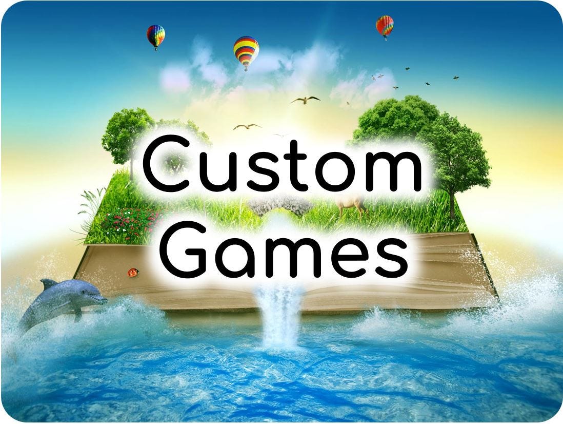 Custom Games - Making Games by Chris Backe