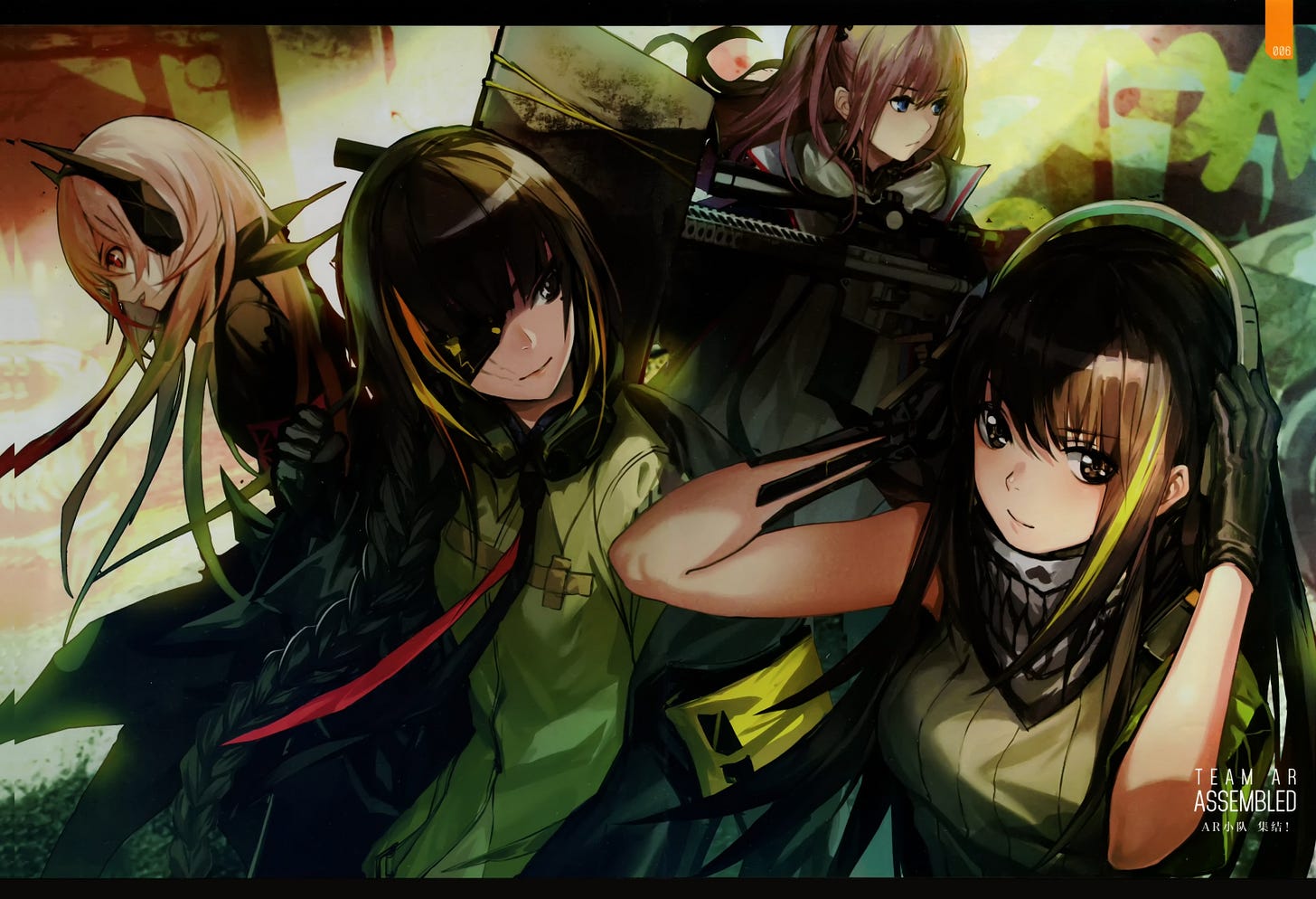 Download M4A1 (Girls Frontline) AR15 (Girls Frontline) M16a1 (Girls  Frontline) M4 Sopmod II (Girls Frontline) Video Game Girls Frontline 4k  Ultra HD Wallpaper