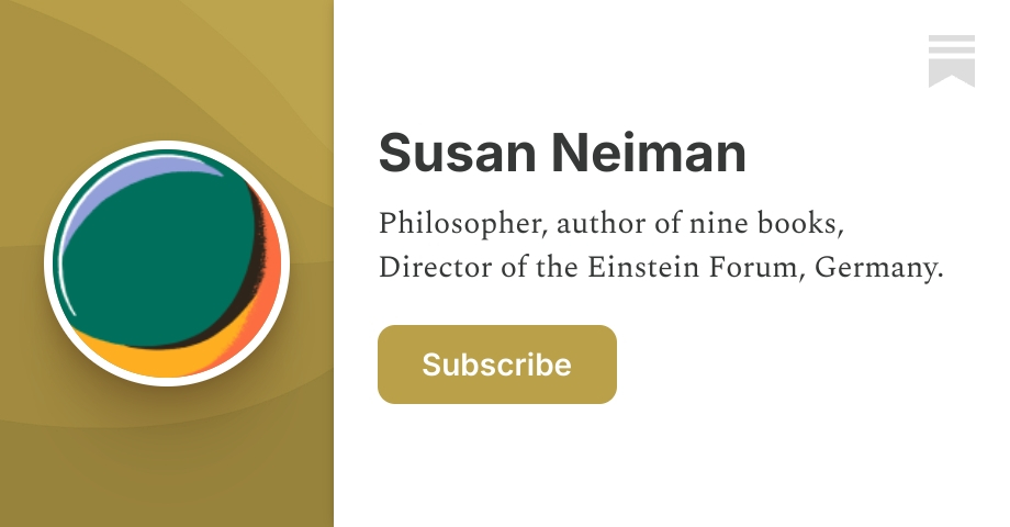 Susan Neiman | Substack
