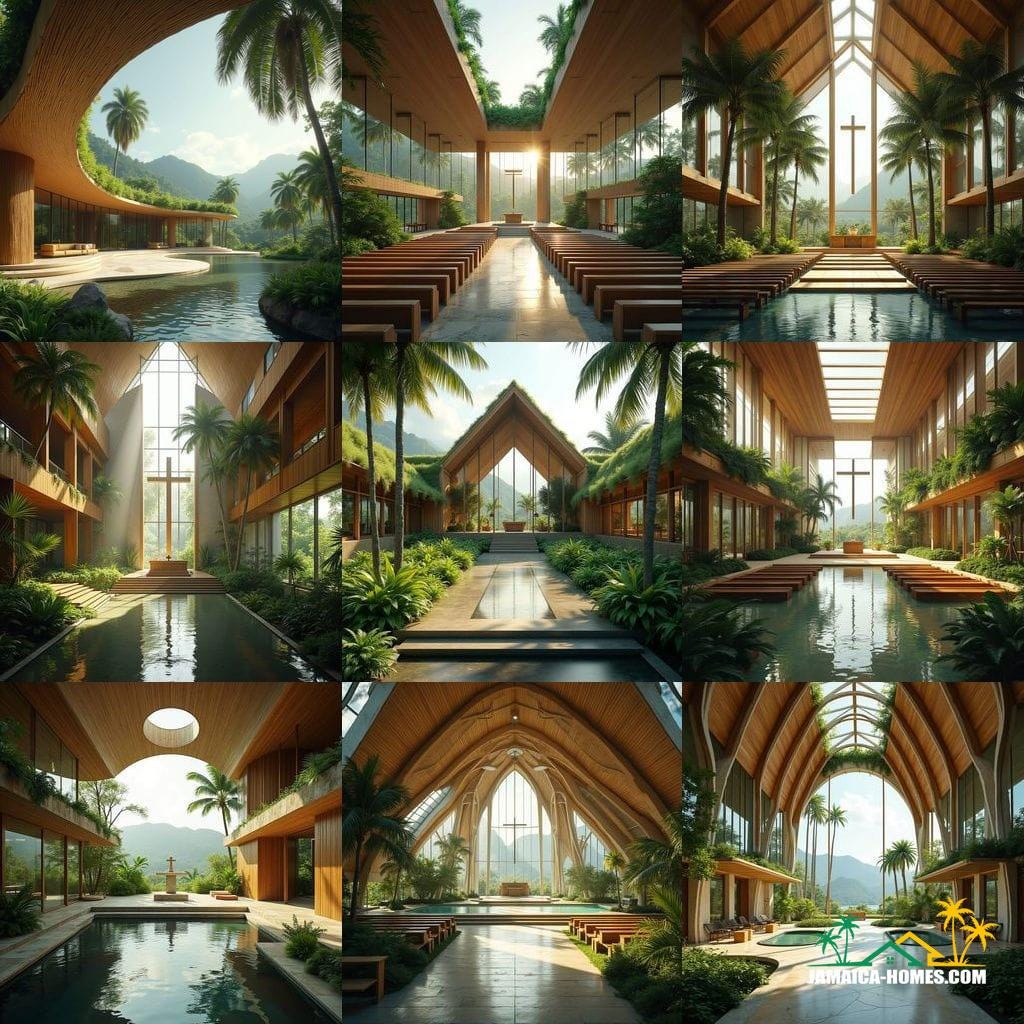 A breathtaking eco-conscious church in Jamaica