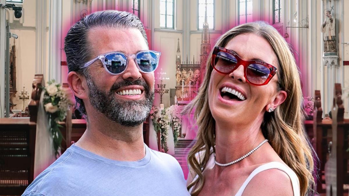pic of Don Jr & Bettina Anderson. pic of Don Jr & Bettina Anderson.