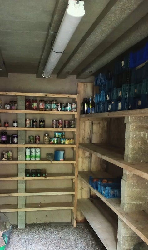 Cornish cold store for fruit and vegetables