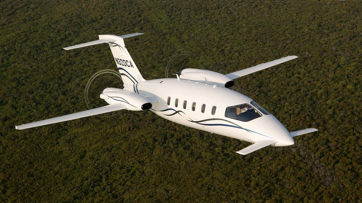 Piaggio P.180 Avanti II - JetFlo Piaggio P.180 Avanti II - JetFlo