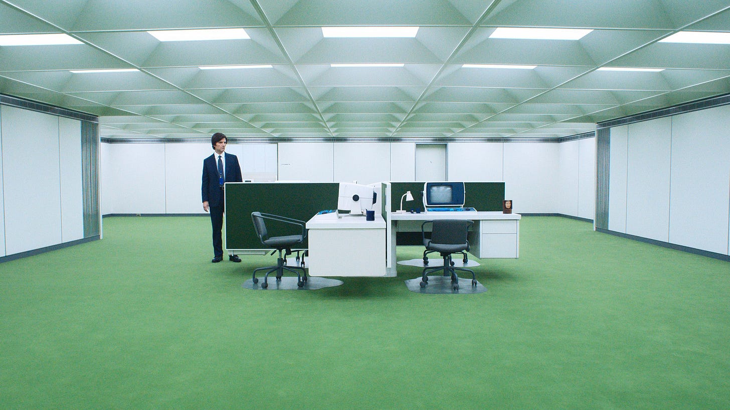 Severance' Twists the Mundane Trappings of the Office Into a Mind-Bending Hellscape | Architectural Digest Severance' Twists the Mundane Trappings of the Office Into a Mind-Bending Hellscape | Architectural Digest