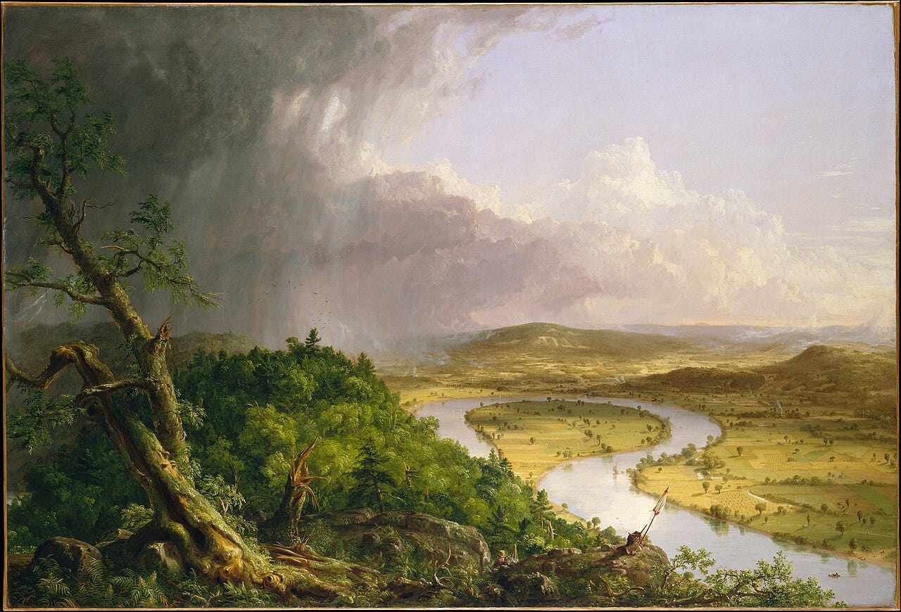 The Oxbow, Thomas Cole, 1836 The Oxbow, Thomas Cole, 1836