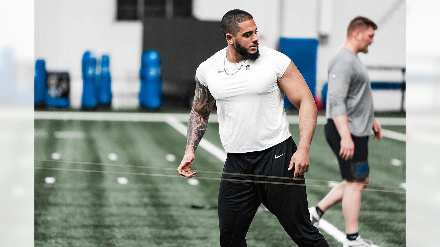 Ahmed Hassanein pec surgery rehab and recovery May 2026 Detroit Lions Ahmed Hassanein pec surgery rehab and recovery May 2026 Detroit Lions