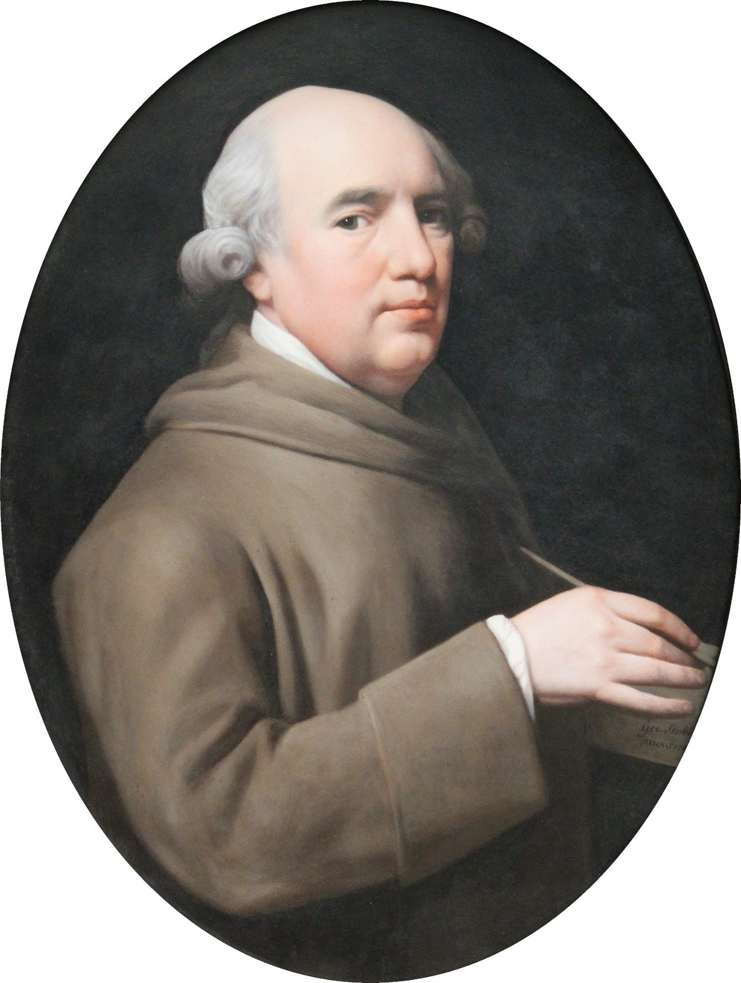 George Stubbs self portrait
