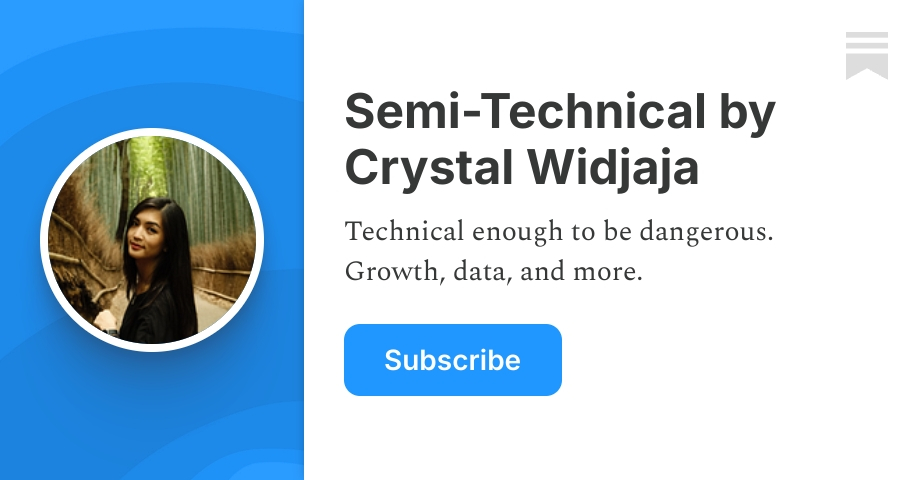 Semi-Technical by Crystal Widjaja | Substack