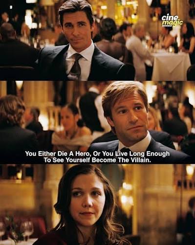 🎥 Christopher Nolan wished he'd written the line “You either die a hero, or  you live long enough to become villain” in The Dark Knight. “My brother  wrote it. It k*lls me