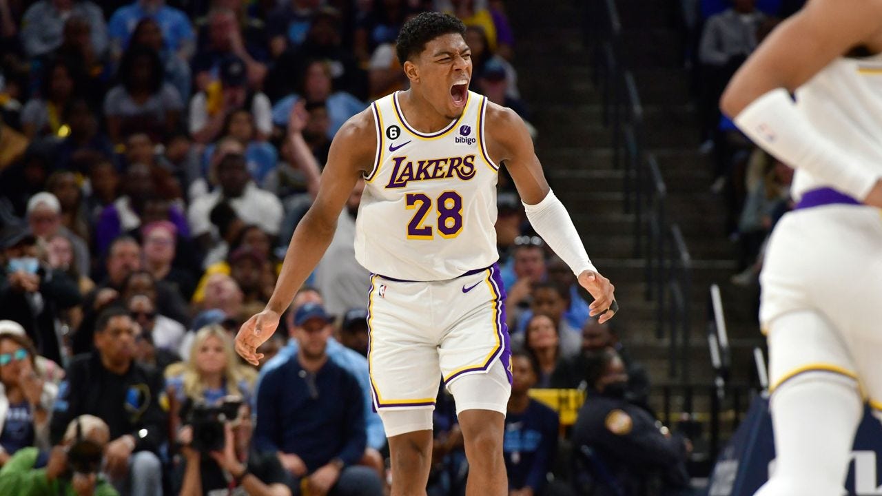 Hachimura's big 2nd half leads LA past Memphis in Game 1