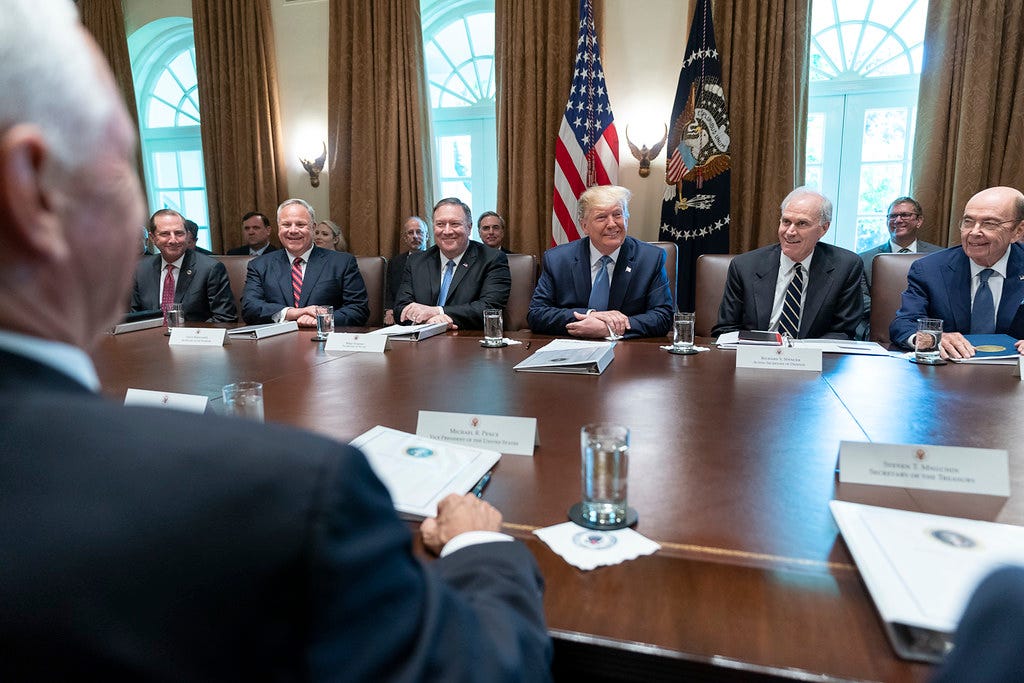 Cabinet Meeting | President Donald J. Trump, joined by Vice … | Flickr Cabinet Meeting | President Donald J. Trump, joined by Vice … | Flickr