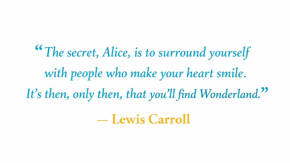 The People Who Make Your Heart Smile