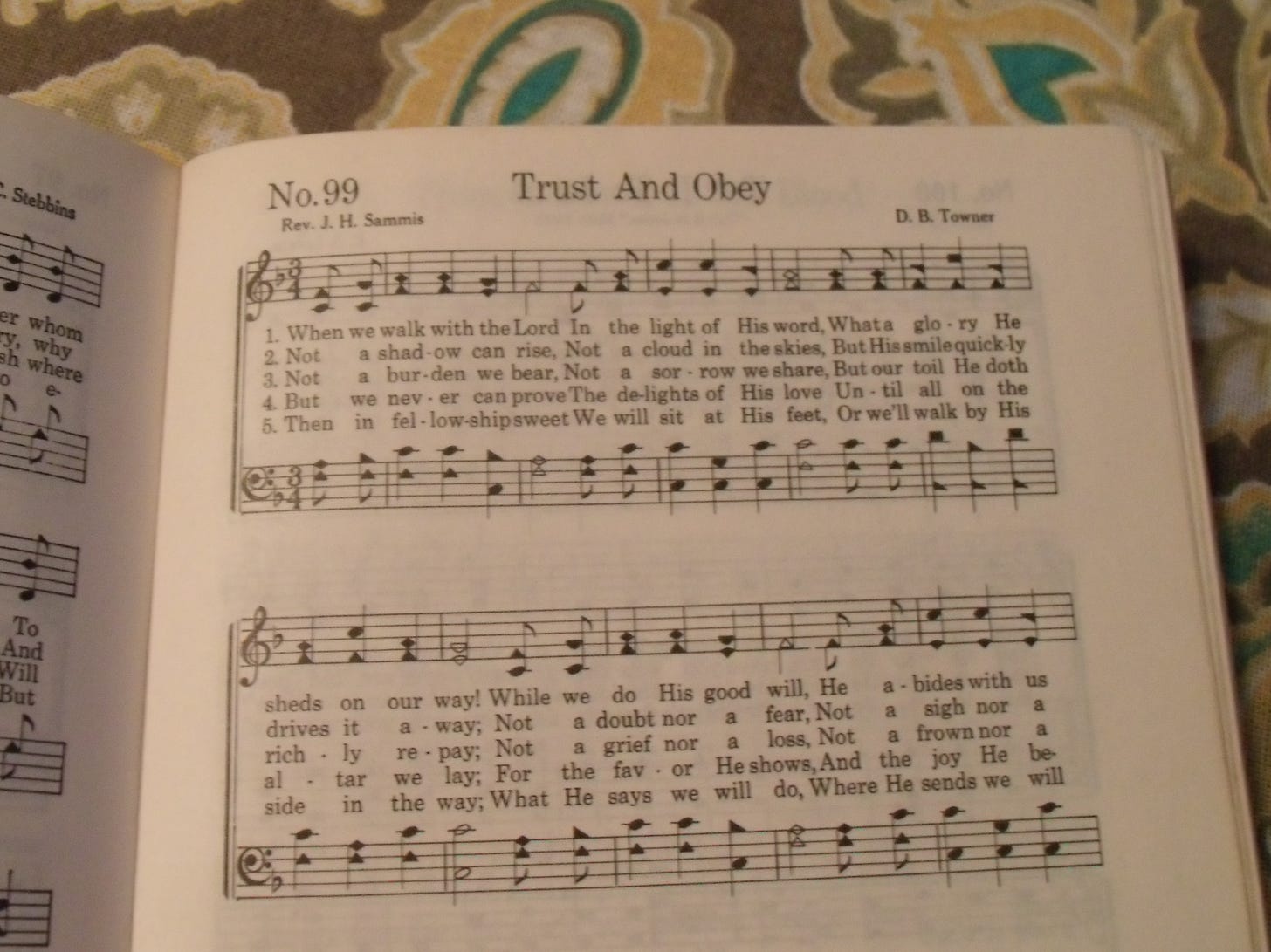 Trust and Obey Trust and Obey