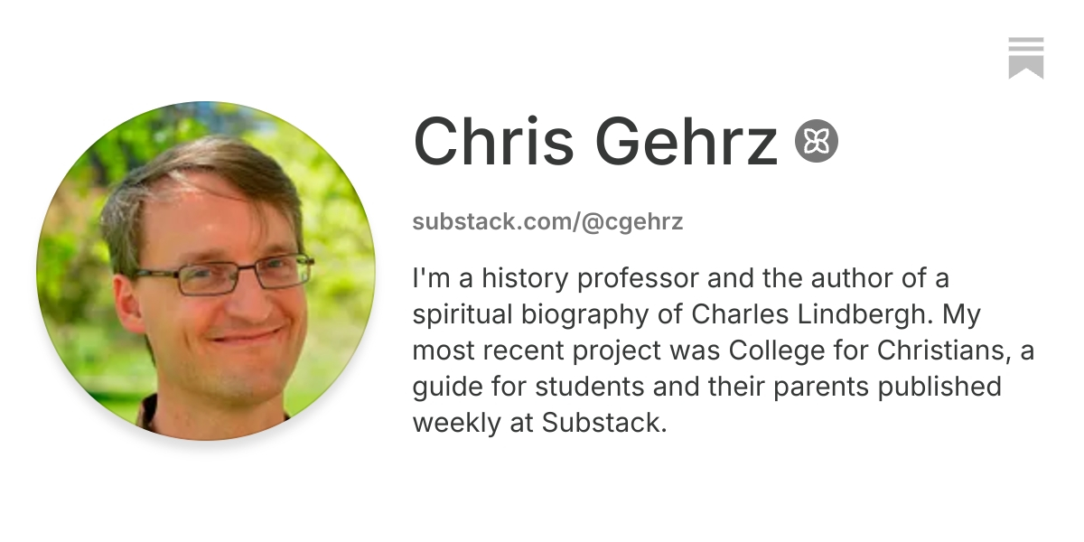 Chris Gehrz | Substack