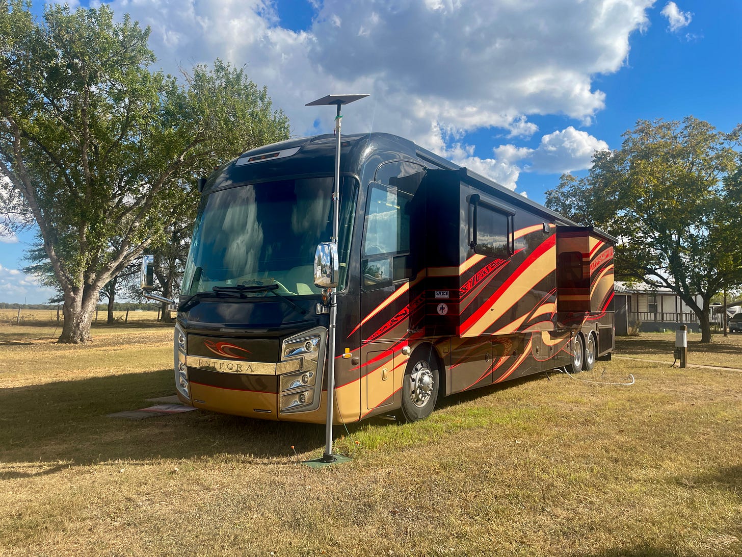 photo of our motorhome in the visitors site photo of our motorhome in the visitors site