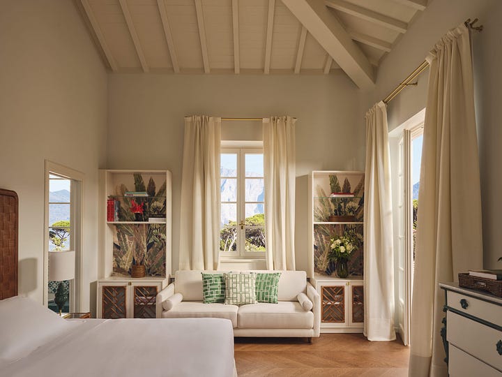 Suites at the Pensione America in Forte dei Marmi