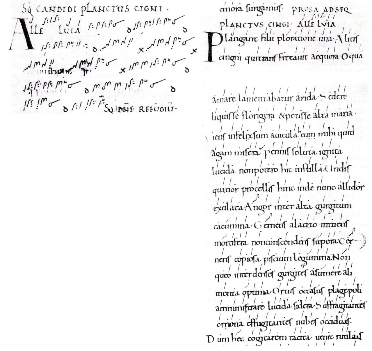 earliest polyphonic music — Unknown scribe / Public domain (Wikimedia Commons) earliest polyphonic music — Unknown scribe / Public domain (Wikimedia Commons)