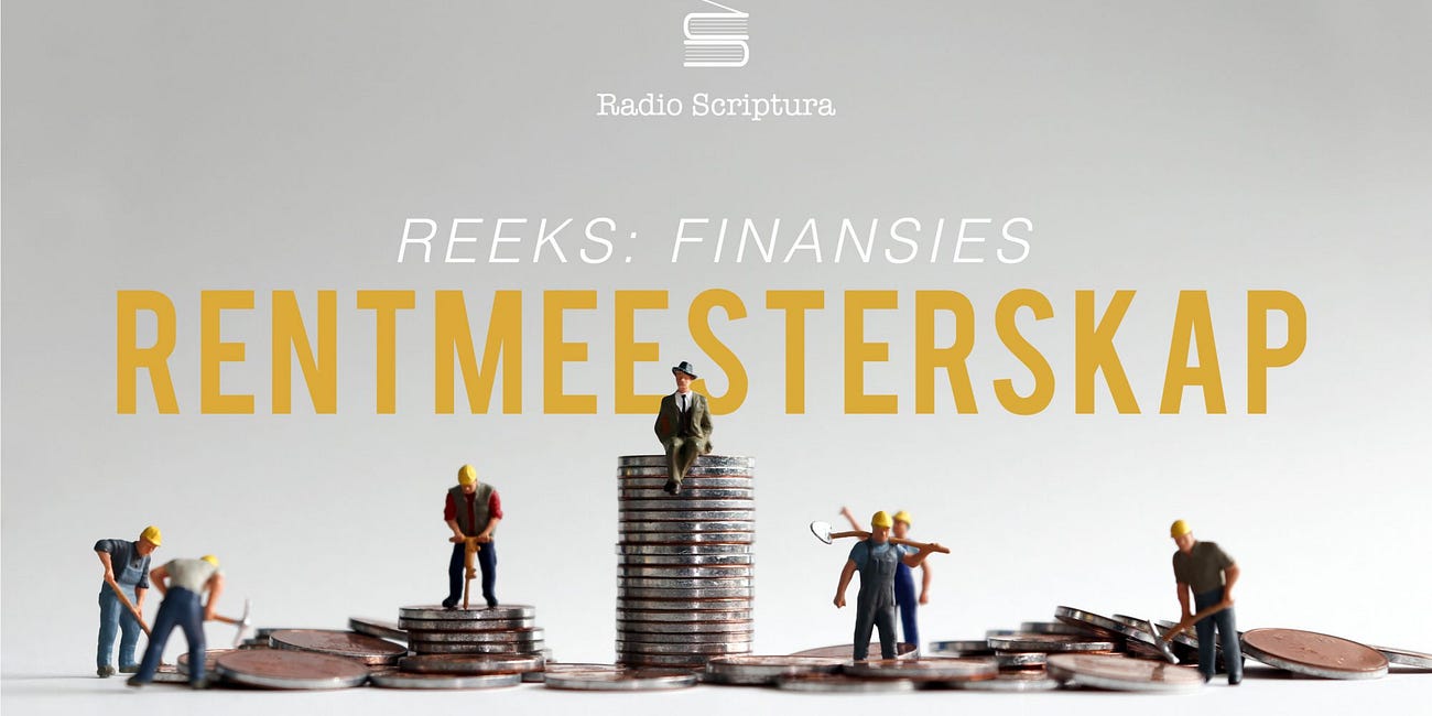 Finansies: Rentmeesterskap