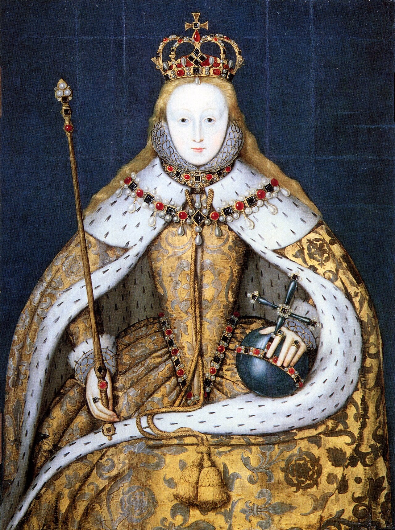 Queen in cloth of gold Queen in cloth of gold