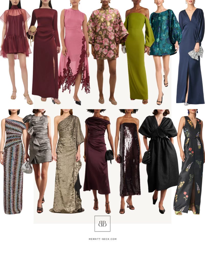 THE BEST FALL WEDDING GUEST DRESSES