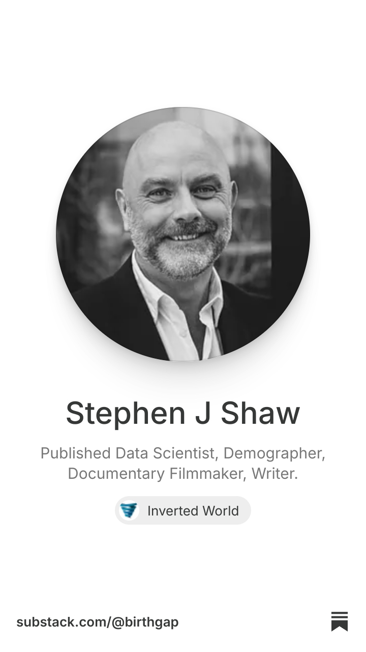 Stephen J Shaw | Substack