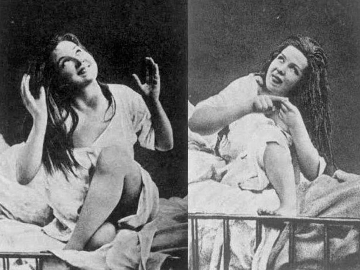 Augustine photographed at the Salpêtrière Augustine photographed at the Salpêtrière