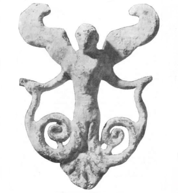 This may contain: an image of a statue that looks like it is in the shape of a man