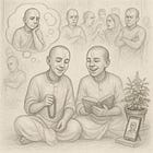 Often, we associate with devotees but are still alone