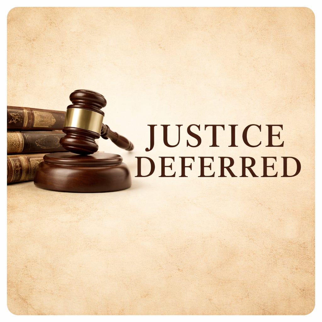 Justice Deferred 