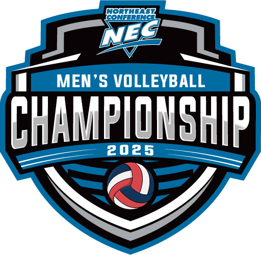 2025 NEC Men's Volleyball Championship Logo