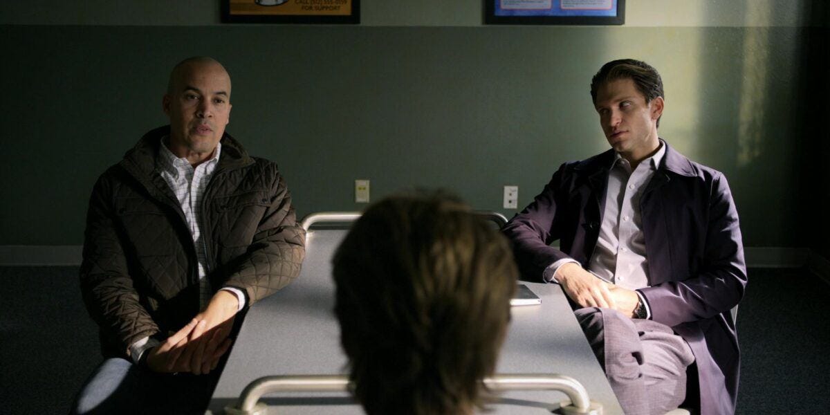 Walker Hoyt in jail with two officers 106 Walker Hoyt in jail with two officers 106