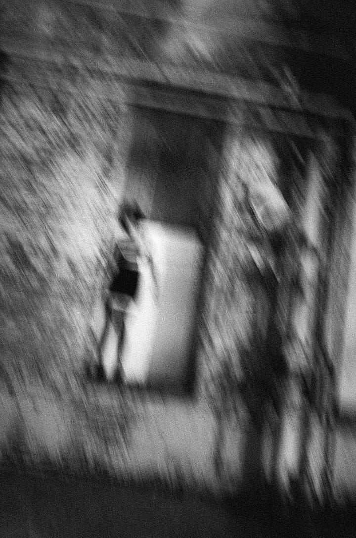 Intentional motion blur using camera motion and slow shutter speeds with the Ricoh GR