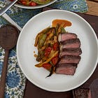 Summer steak and beans!
