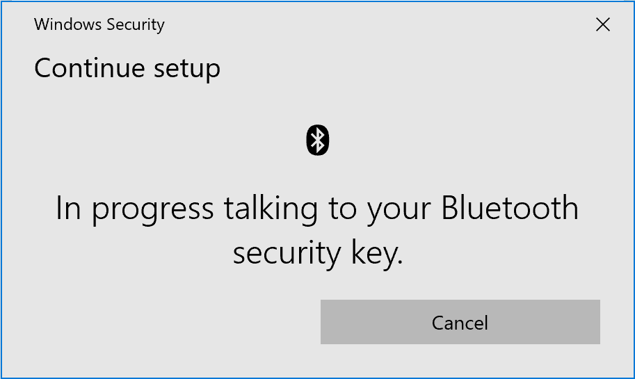 Bluetooth talking in progress Bluetooth talking in progress