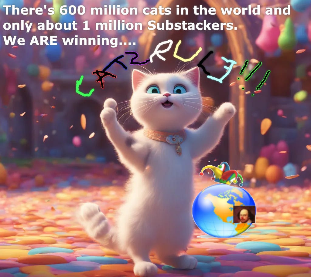 AI gave this poor cat five paws. See 'em?