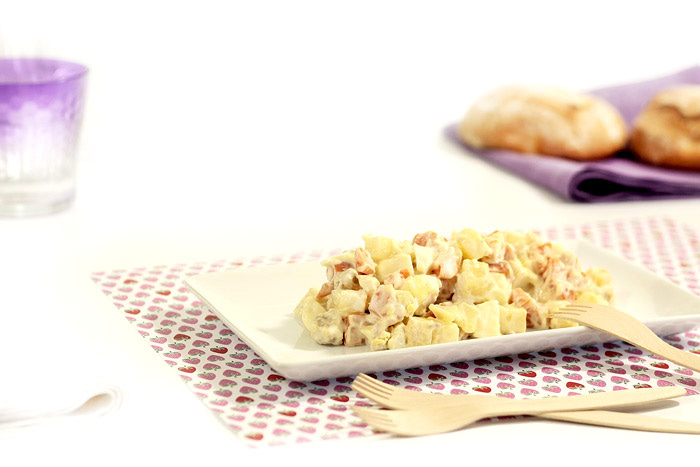 Ensaladilla rusa. Recetas de cenas para crock pot