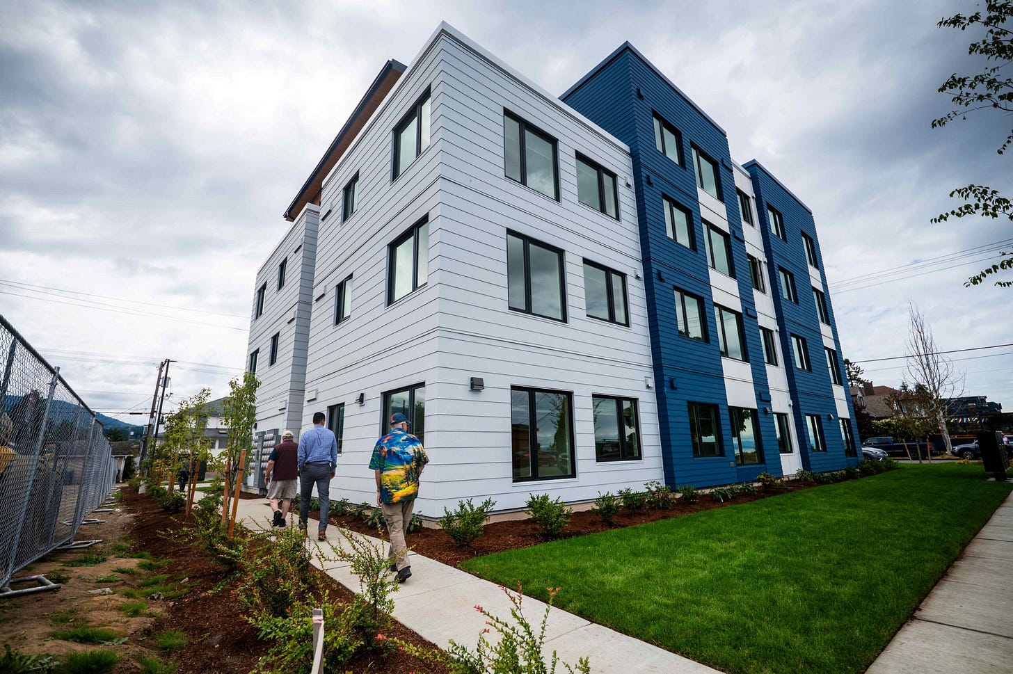 North View Exterior at Open House