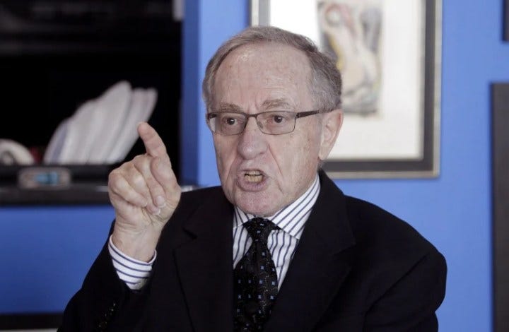 Alan Dershowitz sued for defamation connected to Epstein sex abuse claims