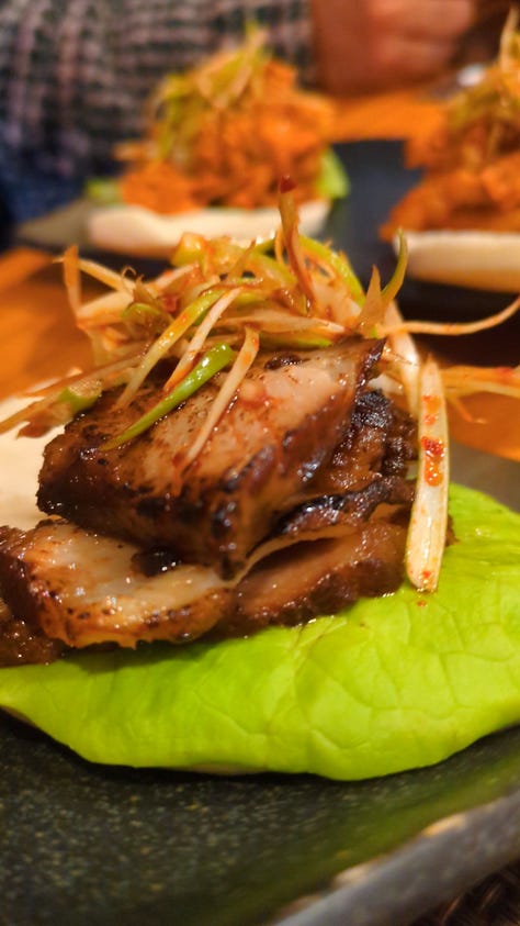 Ramen bowl from Dakaya, Ramen bowl from Toki Underground, Perfect pork belly on a bun at Sakuramen