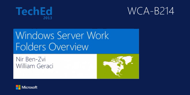 Featured image of post Windows Server 2012 R2 Work Folders: il tuo Dropbox in azienda Featured image of post Windows Server 2012 R2 Work Folders: il tuo Dropbox in azienda