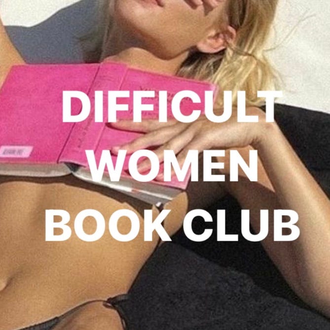 Difficult Women Newsletter