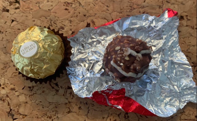 ferrero rocher vs the white label