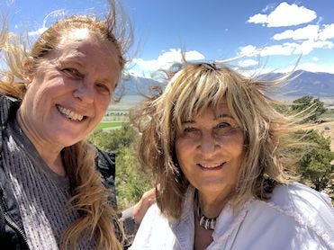 Cynthia and Paola in Colorado