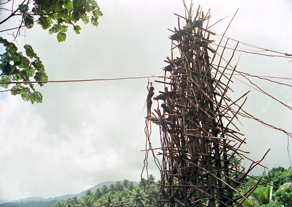 land diving tower