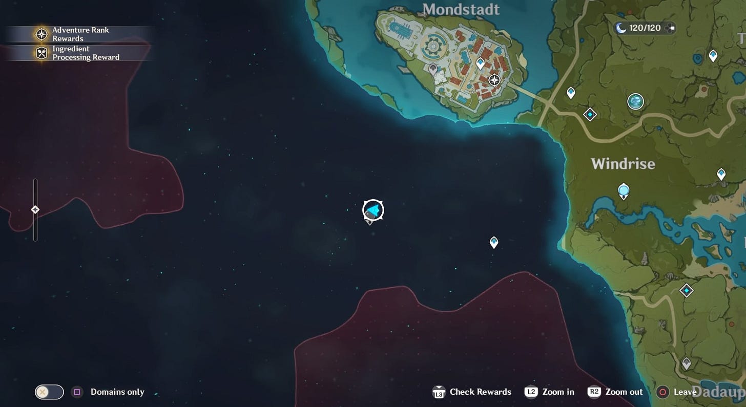 Genshin Impact Secret Pirate Treasure - Solve the mystery of the Ancient  Arcadian Ruins | VG247