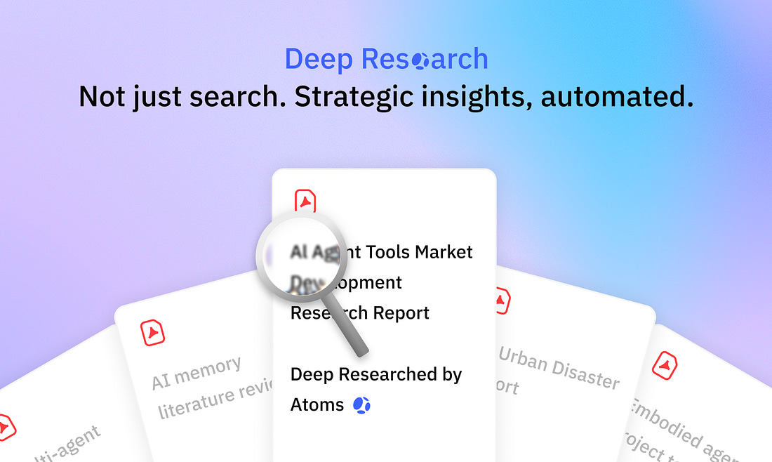 Not just search, but strategic insights, automated